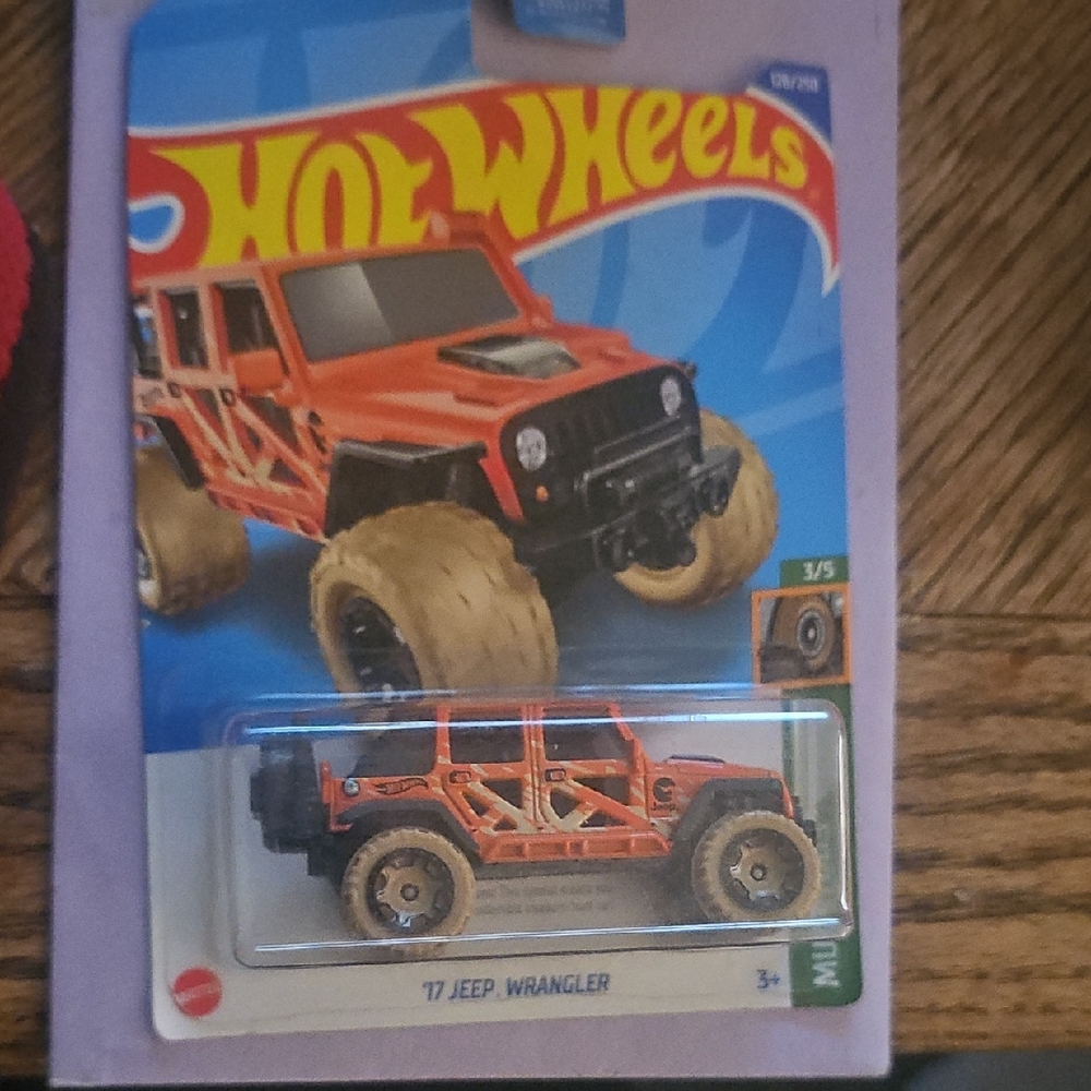 Hot Wheels TREASURE HUNT 17 JEEP WRANGLER